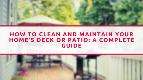 Deck And Patio Maintenance